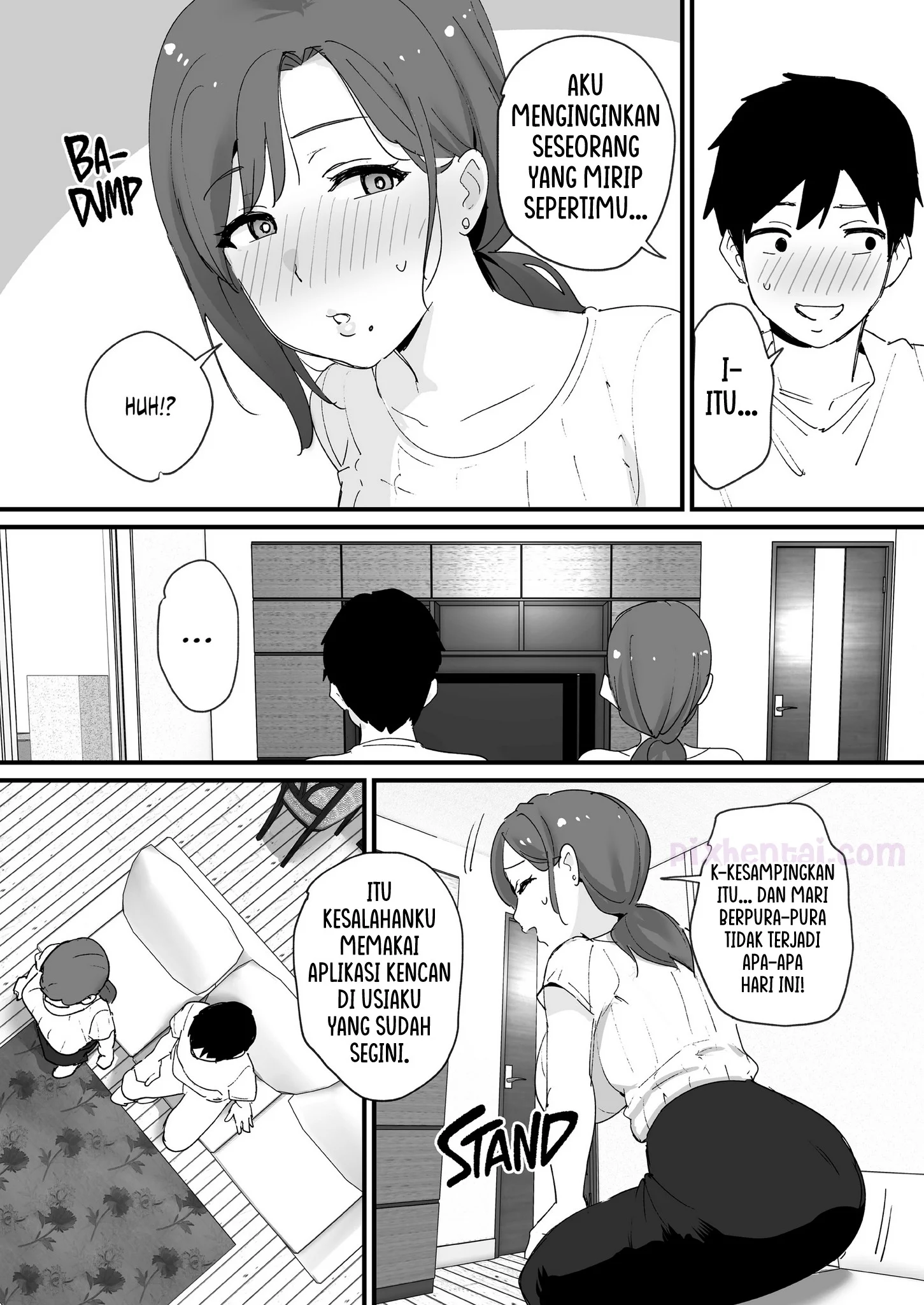 Komik hentai xxx manga sex bokep Matched With My Friends Mom on a Dating App 11